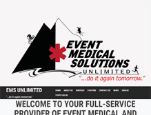 Tablet Screenshot of ems-unlimited.com